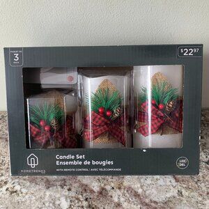 New in Box LED Candle Set